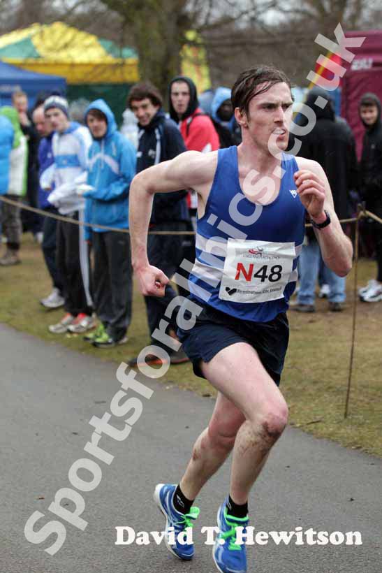 Ross Floyd (Morpeth) during the National Mens12 Stage Relay.